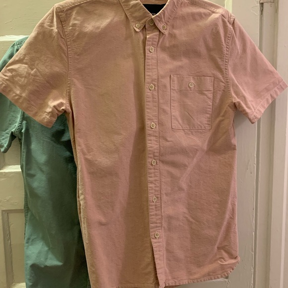 ASOS Men Short Sleeve Button Down Shirt - Picture 4 of 9